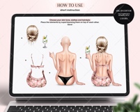 Spa Besties Clipart Portrait Creator Product Image 2