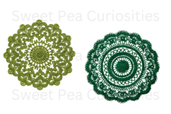 Doilies, Ephemera, PNG, Junk Journal, Vintage, clipart Product Image 2