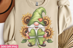 Gnome St Patricks Day Sublimation PNG Product Image 2