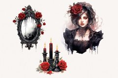 Gothic clipart, Halloween clipart, Halloween bundle Product Image 2
