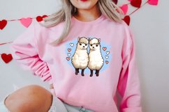 Couple Cat Cup Valentine Clipart, Valentines Clipart Product Image 2