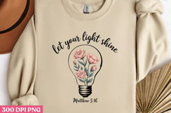Let your light shine PNG, Vintage soul sublimation PNG Product Image 3