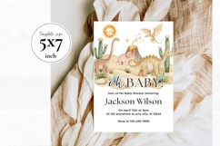 Baby Shower Invitation Template 276 Product Image 2