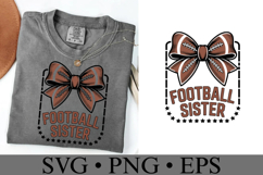 Football Sister Svg | Game Day Svg | Sport Svg | Shirt Svg Product Image 3