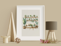 Furniture Clipart Bundle, 60 PNG Home Furniture Product Image 2
