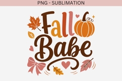 Autumn phrase png design for T-shirts Product Image 2