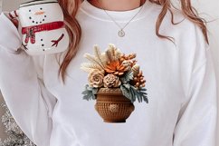 Cozy Winter Sublimation Clipart, Christmas Clipart Product Image 2