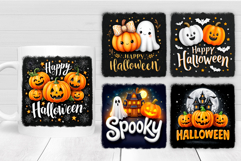 Halloween Mug Bundle. Halloween Mug Sublimation Product Image 3