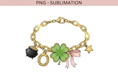 Lucky Patrick clipart png design for T-shirts Product Image 2