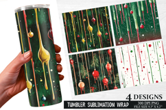 Christmas Tumbler Wrap| Christmas Tumbler Wrap Design Product Image 1
