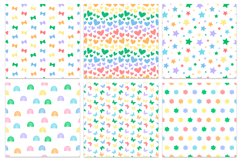 Rainbow pattern. Dots pattern. Abstract pattern Product Image 3