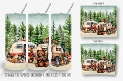 Christmas Camping Tumbler Wrap 20oz Product Image 3