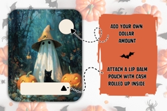 Cute Halloween Ghost Gift Card Template Product Image 2