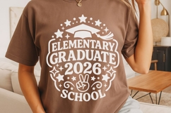 Elementary Graduate 2026 School Svg, Middle School Svg. Product Image 3