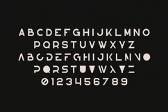 Knowhere Modern Geometric Display Font Product Image 2