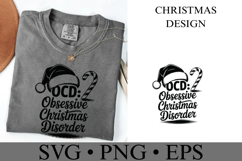 Obsessive Christmas Disorder Svg | Christmas svg | Shirt Svg Product Image 3