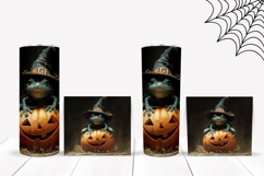 Funny Halloween Frog Tumbler, Halloween Tumbler Wrap Product Image 2