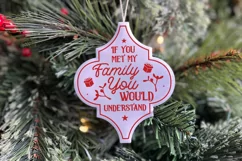 If you met my family you would understand SVG, Christmas SVG Product Image 2