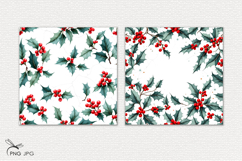 Christmas digital paper, background clipart Product Image 2