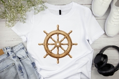 Vintage Nautical Watercolor Clipart Product Image 2