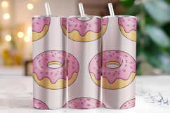 Donuts Tumbler Wrap | Sublimation | Tumblers Product Image 1