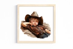 Baby Cowboy Sublimation Clipart Product Image 2