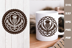 Celtic art SVG, Engraved Laser Cutting board SVG Product Image 2