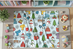 Nursery baby blanket mockup Product Image 3