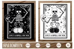 Farmhouse Halloween SVG Design | Halloween Porch Sign SVG Product Image 1