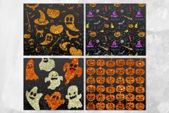 Glitter Halloween | 9 Skinny tumbler sublimation designs Product Image 4
