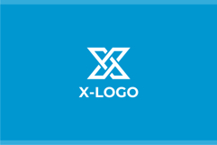 Geometric Letter X Logo Design Vector Product Image 2