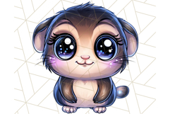 Arctic Animals Kawaii Clipart PNG, Cute Polar Creatures Art Product Image 2