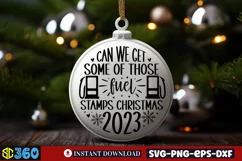 Can we get some of those fuel stamps christmas 2023 SVG Product Image 2