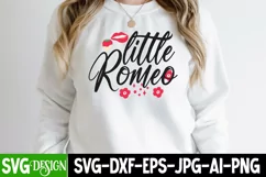 Little Romeo SVG Cut File , Valentine's Day SVG Cut File Product Image 1