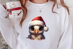 Christmas Farm Animal Peeking Clipart Sublimation Product Image 2