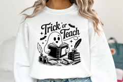 Trick or Teach Svg | Halloween Svg | Shirt Svg Product Image 1