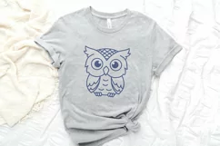 Owl svg, Cute Owl svg, Owl Silhouette svg, png file Product Image 2