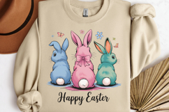 Happy easter PNG, Coquette Easter Day Sublimation PNG Product Image 2