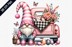 Easter Day Gnome - Sublimation Clipart PNG Design Product Image 1