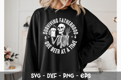 Surviving fatherhood SVG - Father&#039;s Day T -Shirt Design Product Image 2