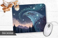 Ethereal Eagle Mouse Pad PNG Design Product Image 1