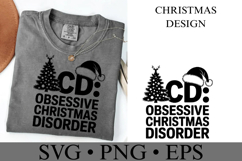 Obsessive Christmas Disorder Svg | Christmas svg | Shirt Svg Product Image 3