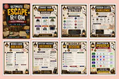 Ultimate Escape Room Puzzle Workbook Kdp interiors Product Image 2