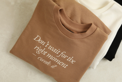 Motivational Quote Graphic, Elegant Script Editable Design Product Image 2