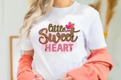 Little Sweetheart PNG For Valentines Day Sublimation Product Image 2