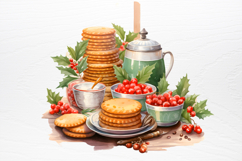 Christmas Holiday Baking Clipart PNG Product Image 2