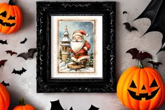 Christmas Postage Stamps Sublimation Clipart, Product Image 2