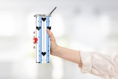 Heart Pattern Tumbler Warp Design Product Image 2