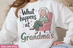 Funny Grandma Sublimation Quotes Bundle PNG Product Image 5