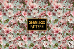 Vintage Floral Digital Paper Product Image 2